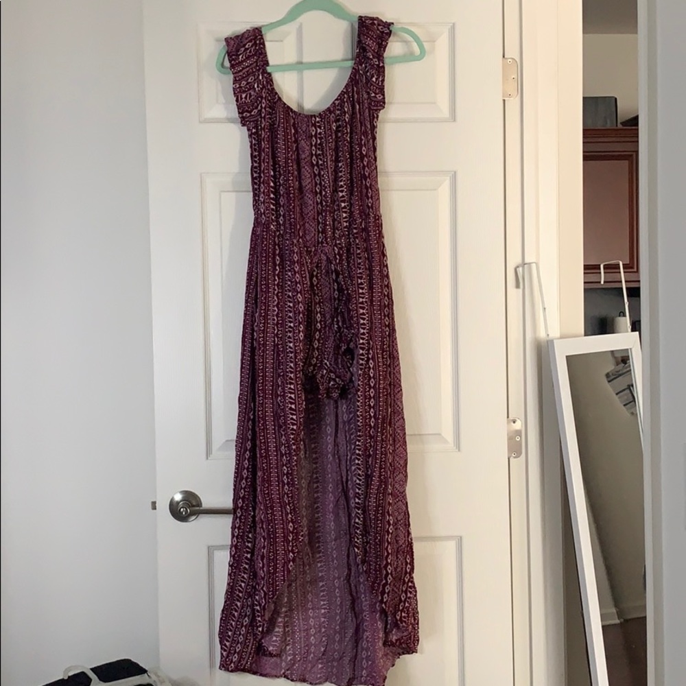 Purple romper